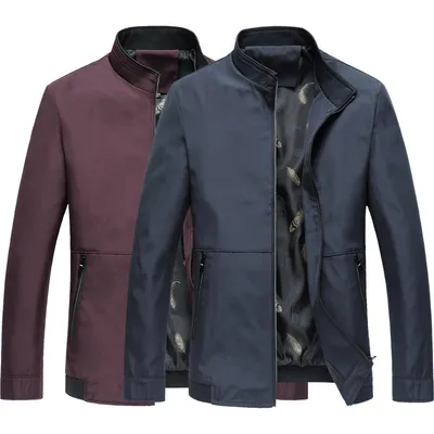 Fashion New Autumn And Winter Middle-Aged And Elderly Men's Jacket