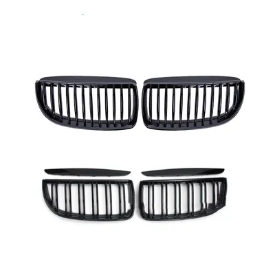 E90 93 Grid Horizontal Bar Front Grille Parallel Bar