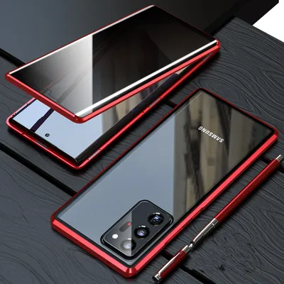 SamsungAnti-Peeping Magneto Phone Case HD Double-sided Glass Anti-fall Protective Case