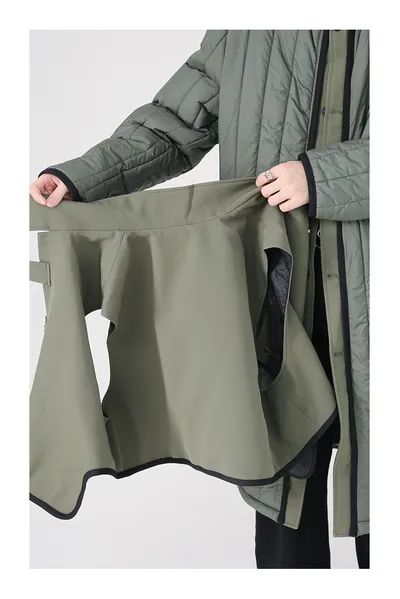Men's True Two Piece Detachable Mid Length Jacket