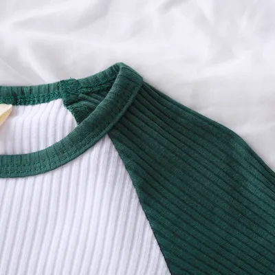 Baby Six-color Long-sleeved Top And Pants Suit