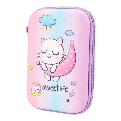 Cute Square Large Capacity Cartoon Anime Hand Account Stationery Box