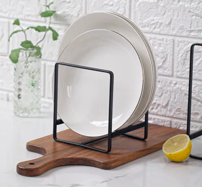 Iron Kitchen Dish Drain Rack Kitchen Supplies