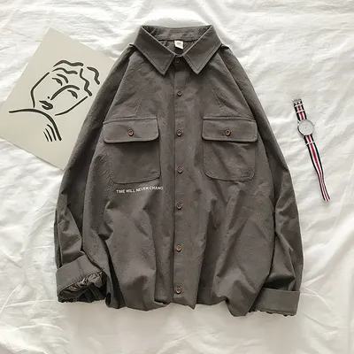Fall Loose And Handsome Ruffian Handsome Net Red Lining Clothes