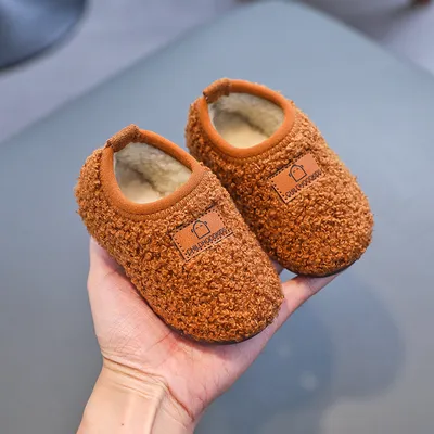 Creative Solid Color Bag Root Non-slip Baby Soft Sole Toddler Shoes