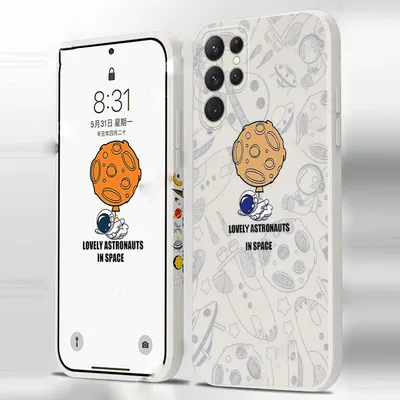 Simple Cartoon Planet Shockproof Phone Case