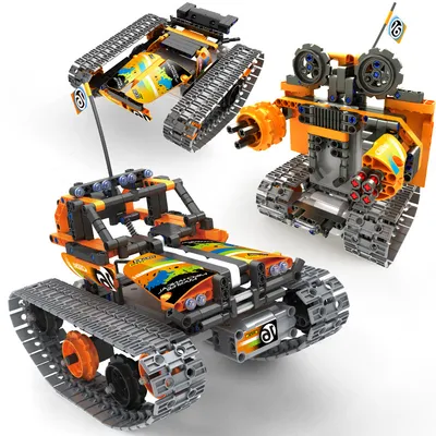 Crawler block stunt car electric remote control car model