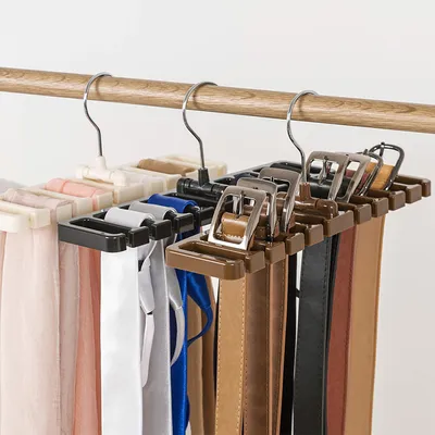 Home Fashion Belt Storage Artifact Rack