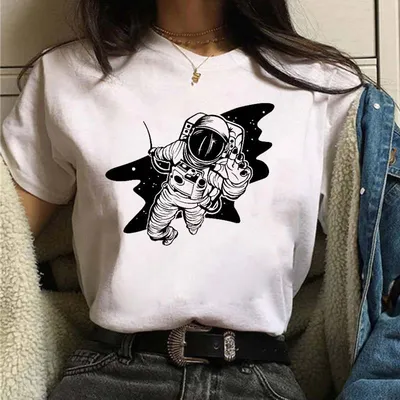 Creative Personality Printing Student Short Sleeve