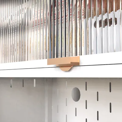 73'' Tall Kitchen Pantry Cabinet , 6 Level Flip Door With Pegboard Metal Pantry Storage Cabinet, Anti-Tip Design Hutch For Kitchen, Dining Room, Living Room White
