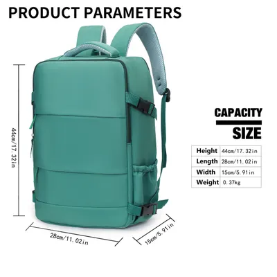 Cross-border Large-capacity Backpacks For Both Men And Women, Multi-functional Luggage Backpacks, Can Be Divided Into Sections For Outdoor Travel And Convenient Trips
