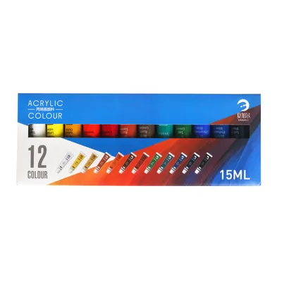 Acrylic paint 12 colors