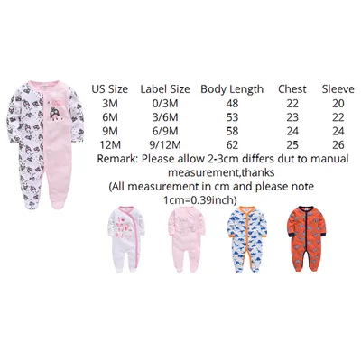 Cartoon baby jumpsuit