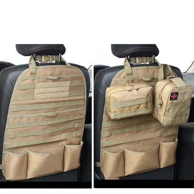 Multi-function Tactical Universal Car Back Seat Organizer Cover Bag