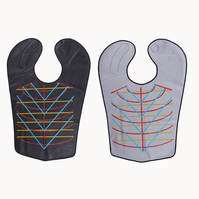 Hair Dyeing Bib Professional Salon Hairdressing Cutting Collar Waterproof PVC Hair Dye Cape