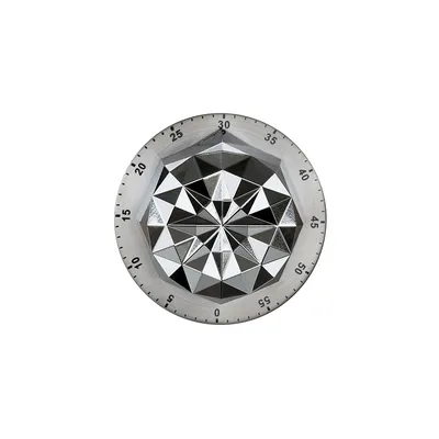 Kitchen Mechanical Magnet Timer Stainless Steel