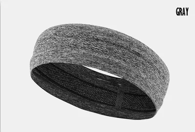 Non-slip antiperspirant headband sports turban