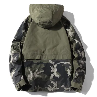 New Hooded Men's Coat Korean Version Loose