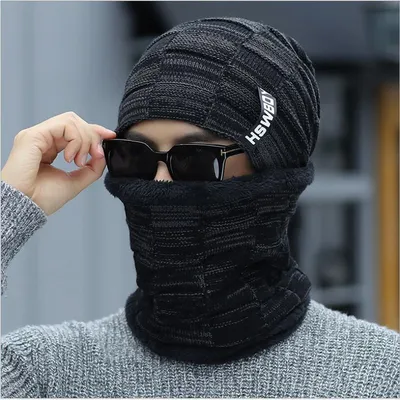 Winter hats earmuffs men hats