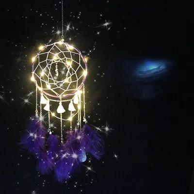 LED color light dream catcher