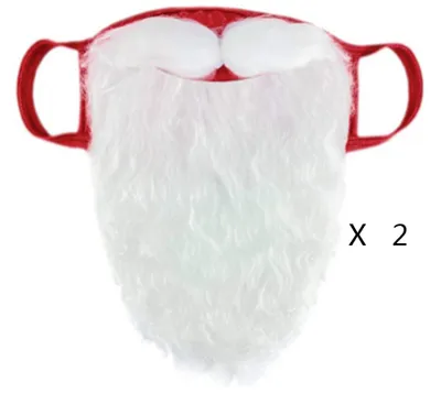 Elderly beard mask