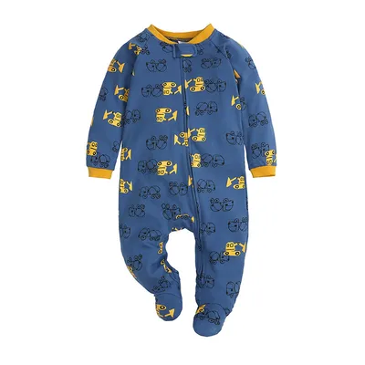 Baby two-way zipper bodysuit