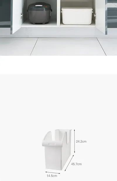 Kitchen Useful Special Storage Box Pulley Pot Cover Plastic Shelf Kitchen White Storage Box Spice Plate Rack Storage Shelf