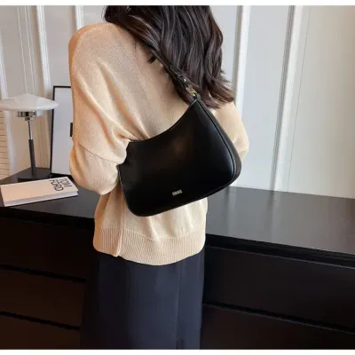 Red Underarm Shoulder Bags For Women New Texture Leather Crossbody Bag Luxury Designer Wedding