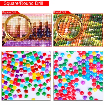 DIY 5D Diamond Painting Animal Embroidery Cross Stitch Craft Decoration