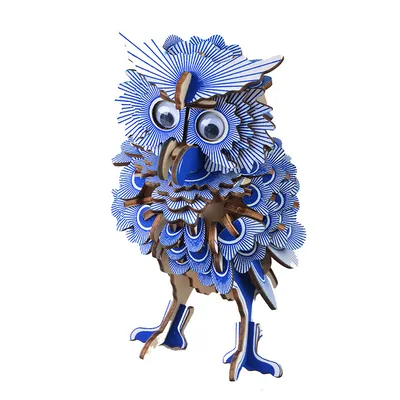 Wooden Laser Cutting Craft Children's Puzzle