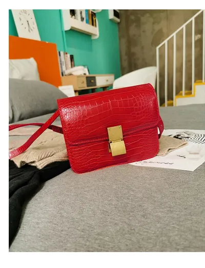 New women's bag retro fashion tofu bag