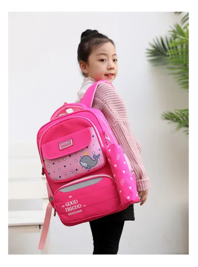 Large capacity backpack children's school bag