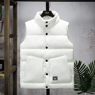 Warm Thick Waistcoat Youth Casual Vest Jacket
