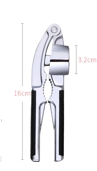 Multifunctional manual pressure garlic zinc alloy clip twist mixing garlic pounder garlic mashed garlic for stainless steel kitchen tools.