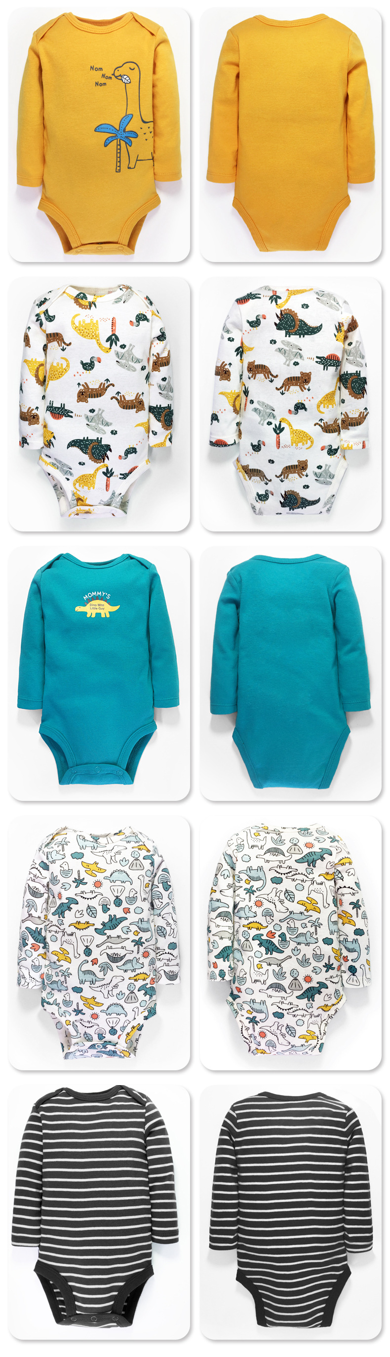 Baby Bag Fart Clothes Triangle Romper Five-piece