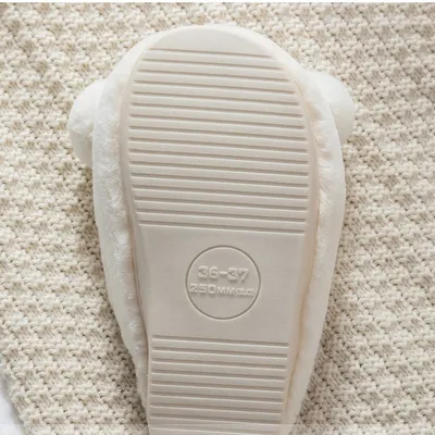 Cute Plush Home Cotton Shoes For Men