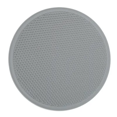 Large Silicone Honeycomb Pattern Round Heat Proof Mat Placemat Meal