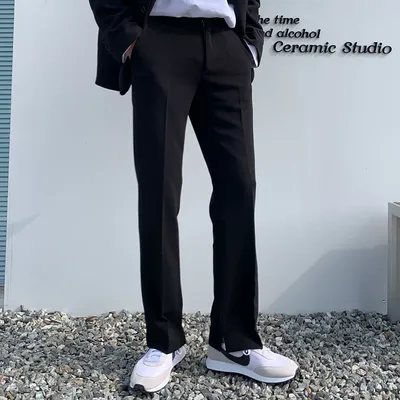 Casual Trousers Men's Loose Korean Version Of The Trend Of All-match Trousers Wide-leg Pants