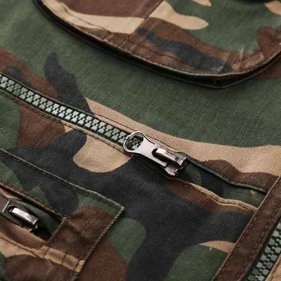 Multi-pocket Fishing Photography Camouflage Vest Outdoor