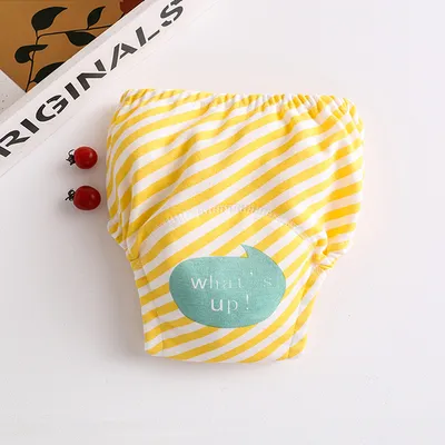 Cotton diaper pocket baby learning pants pull-up pants