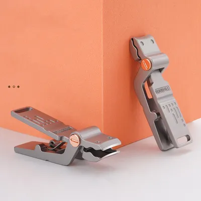 Stainless Steel Powder Die-cast Nail Clippers Large Opening Anti-splash