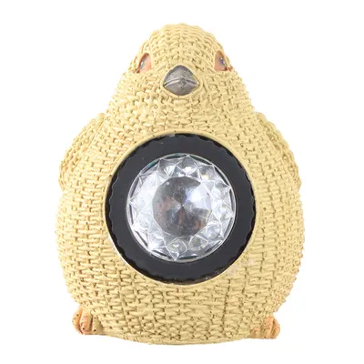 Cartoon Solar Lamp Resin Craft Ornaments Cast Light