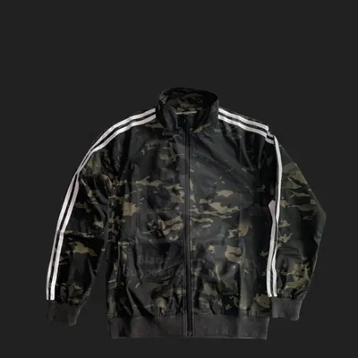 Camouflage Fighting National Spirit Boy Three Bar Stretch Cotton Sportswear