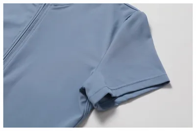 Zipper Short Sleeve Yoga Jumpsuit Women