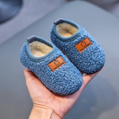 Creative Solid Color Bag Root Non-slip Baby Soft Sole Toddler Shoes