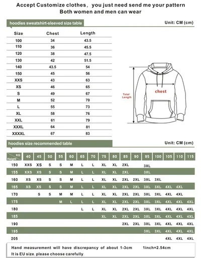 3D digital printing hooded sweatshirt