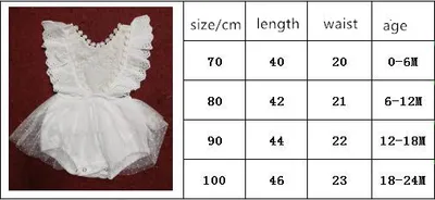 Lace baby jumpsuit