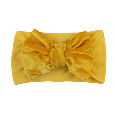 Super Stretchy Soft Knot Headbands With Hair Bows Head Wrap Hair Accessories For Newborn Baby Girls Infant Toddlers Kids