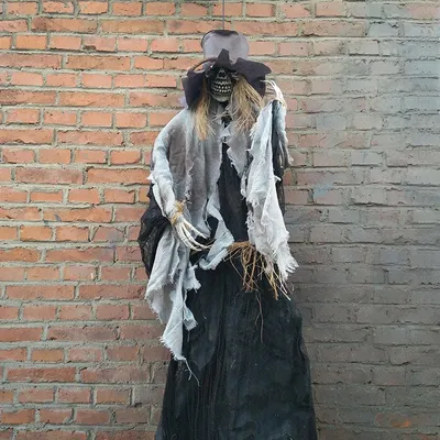 Scary hanging decorations for the Festival