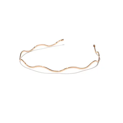 طوق شعر معدني مموج